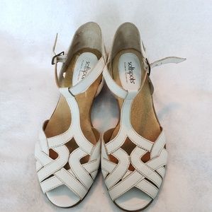 Soft Spots White sandals